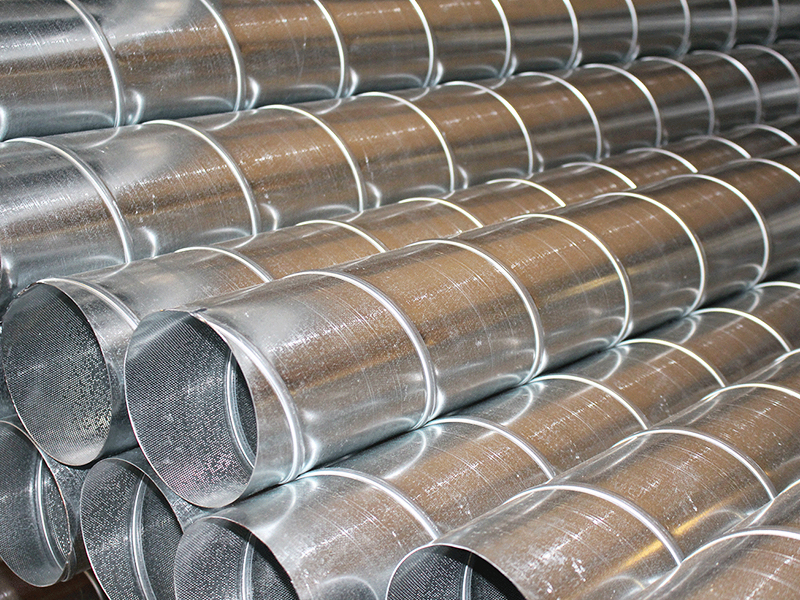 Galvanized HVAC Duct Pipe