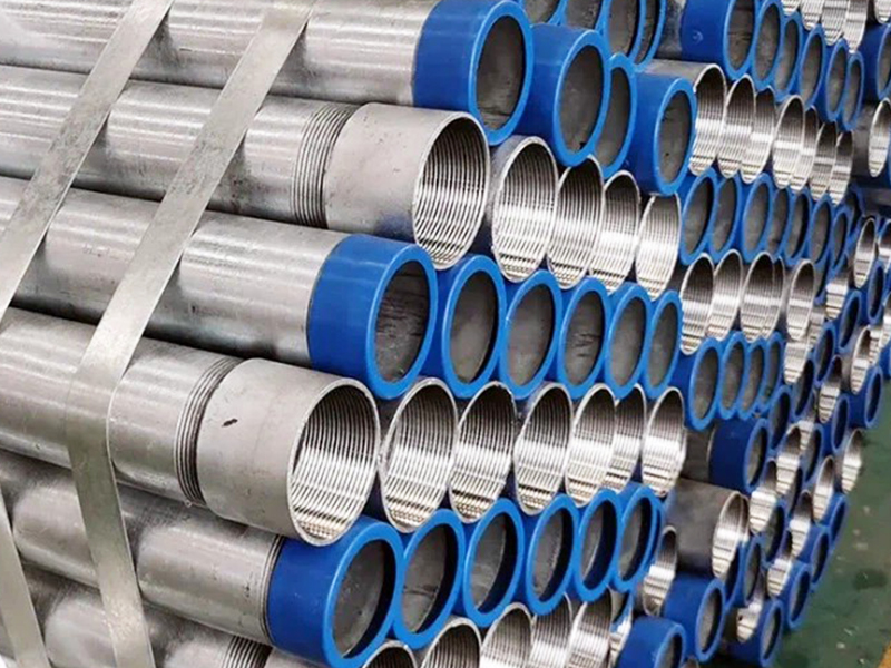 Tubos e canos de aço galvanizado EN10255 para gás